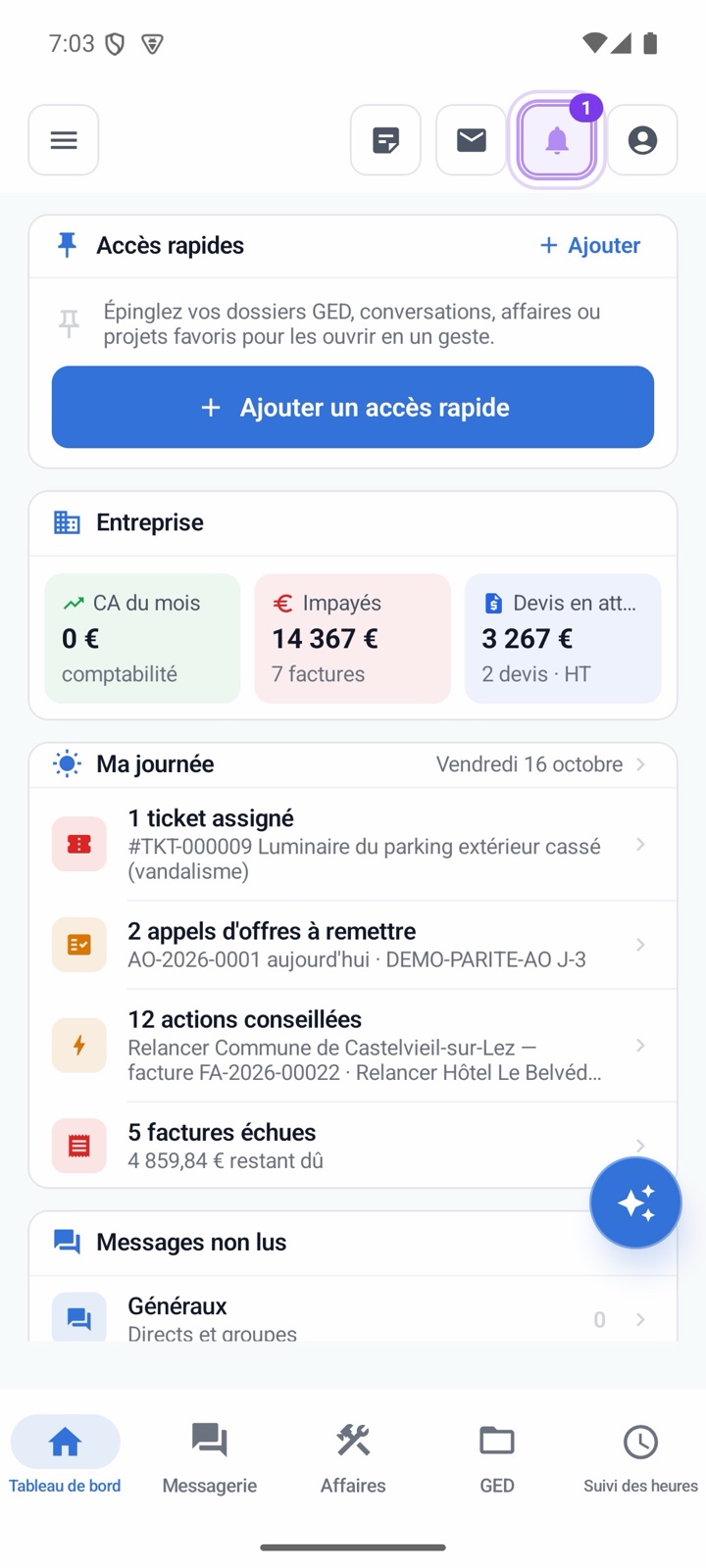 Capture de KRM sur Android
